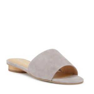 🆕Splendid Betsy Grey Suede Slide Sz 9
